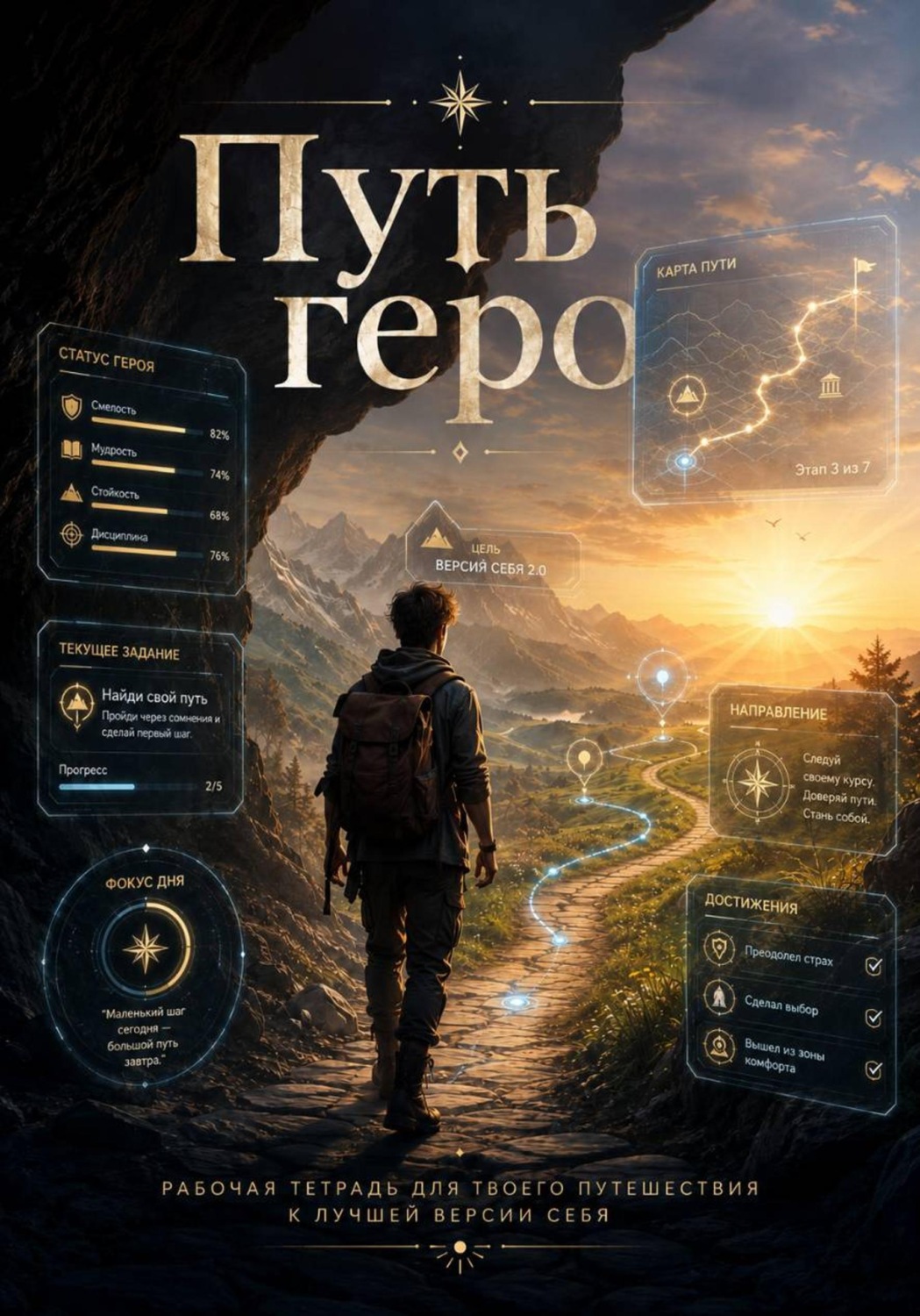 Обложка книги «Путь Героя. Книга 1. Пробуждение»