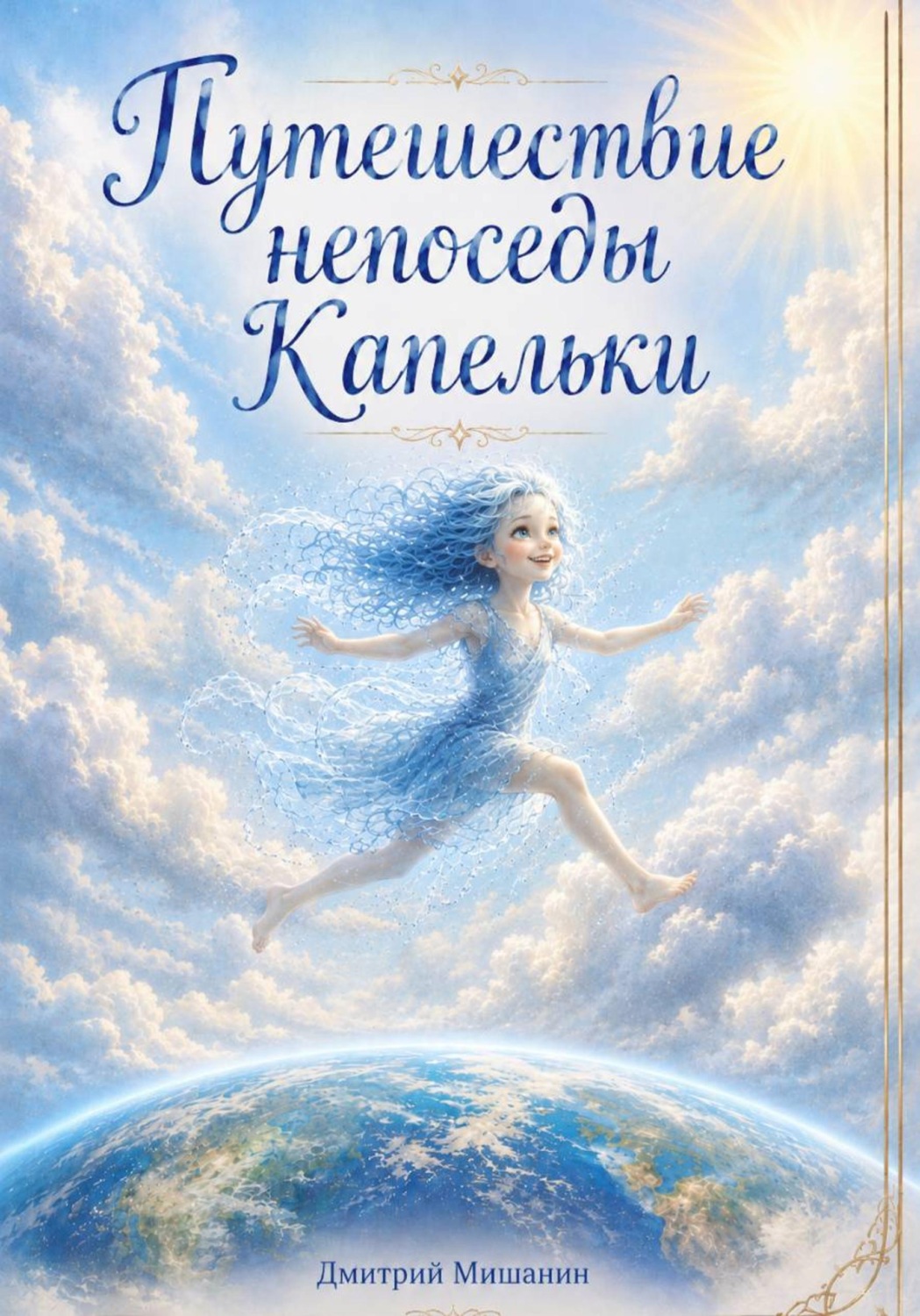 Обложка книги «Путешествие непоседы Капельки»