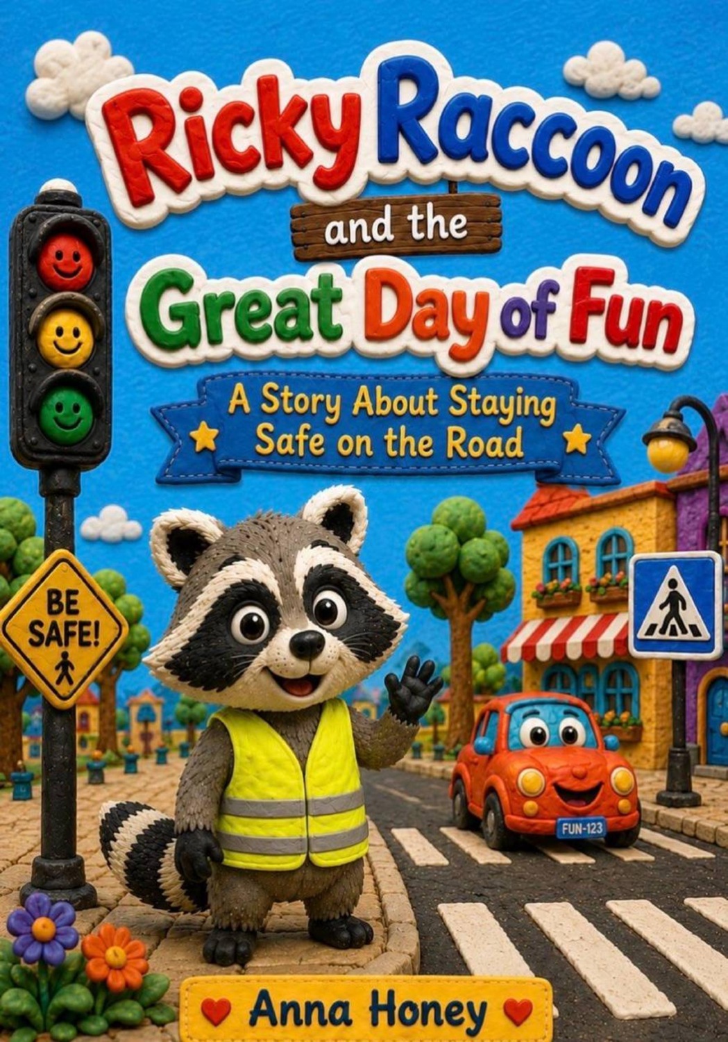 Обложка книги «Ricky Raccoon and the Great Day of Fun»