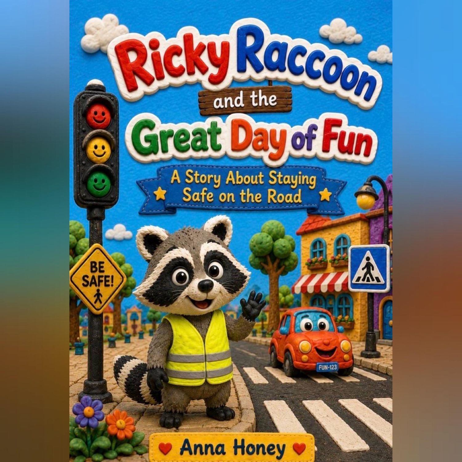 Обложка книги «Ricky Raccoon and the Great Day of Fun»