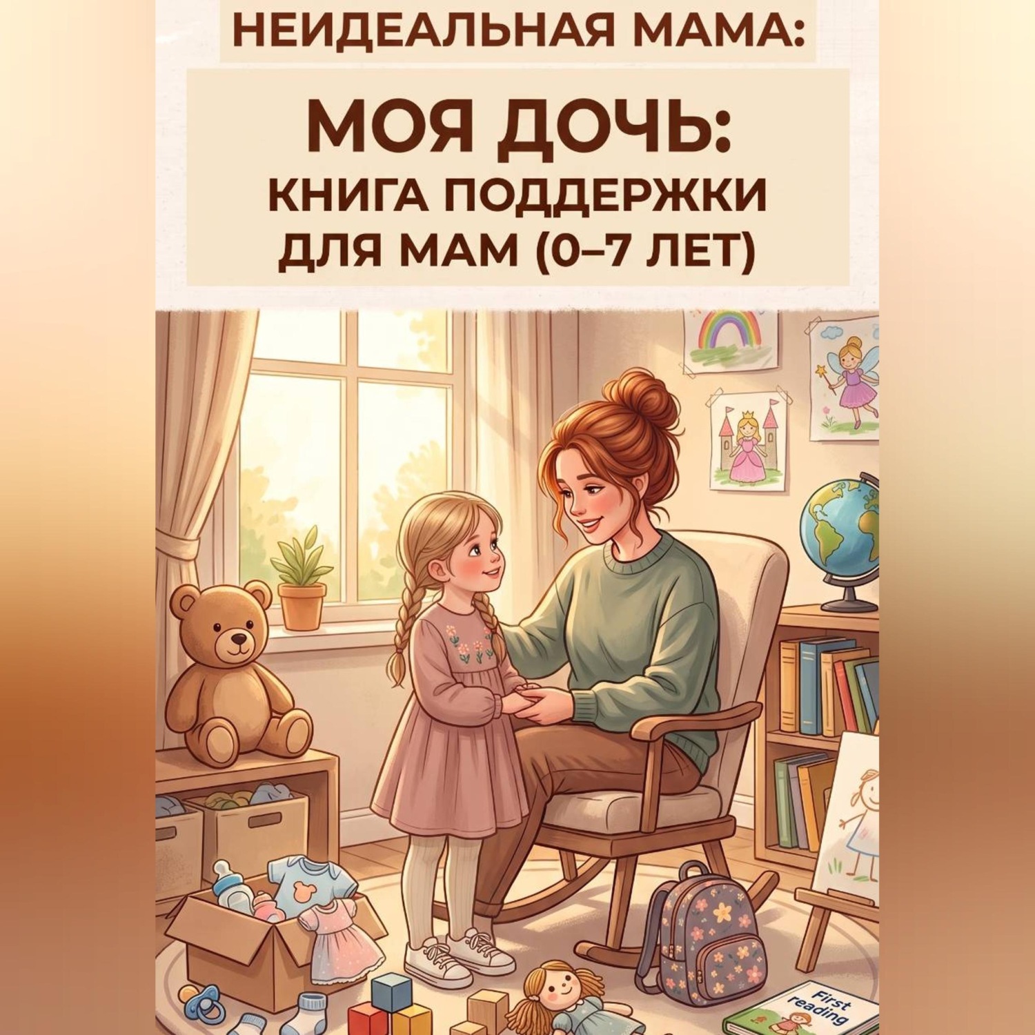 Обложка книги «Моя дочь: книга поддержки для мам (0–7 лет)»