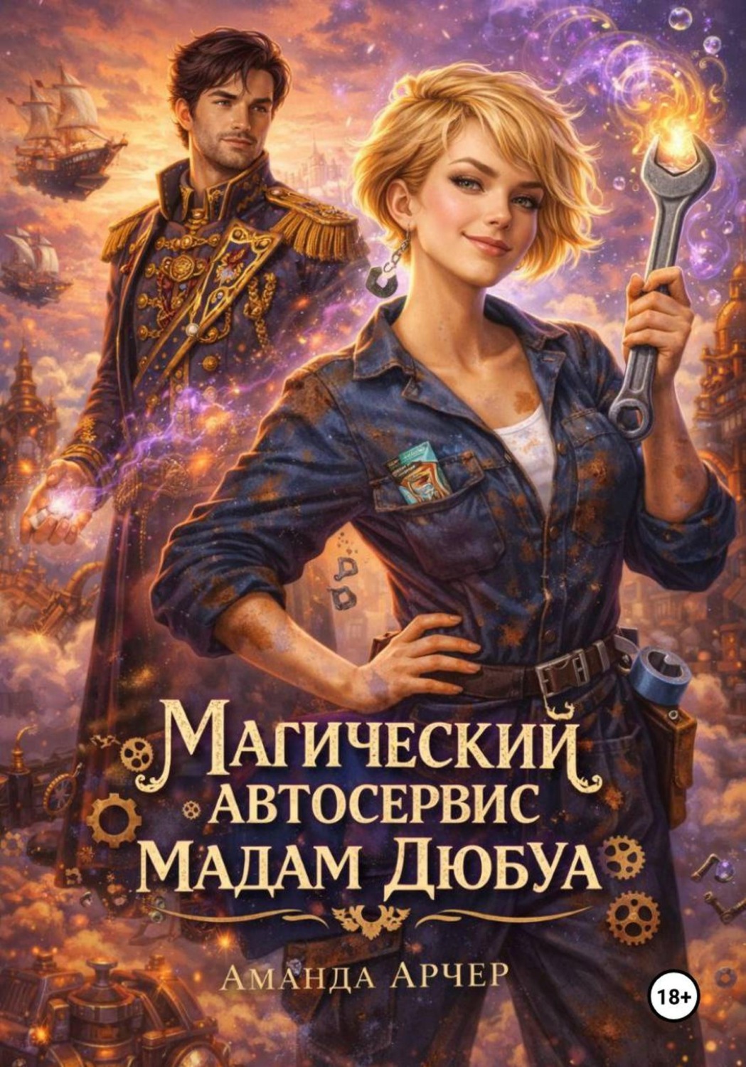 Обложка книги «Магический автосервис мадам Дюбуа»