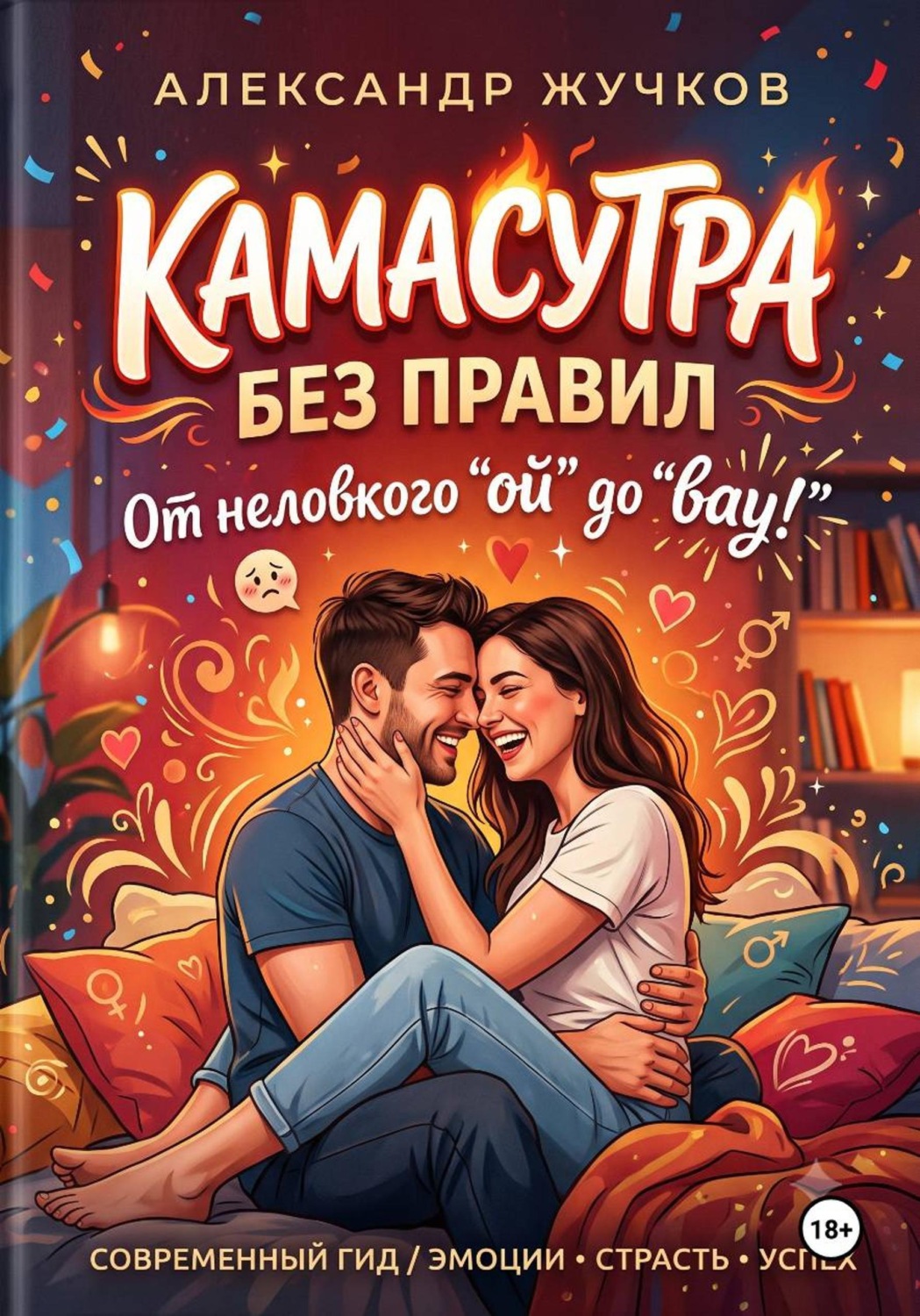Обложка книги «Камасутра без правил от неловкого «ой» до «вау!»»