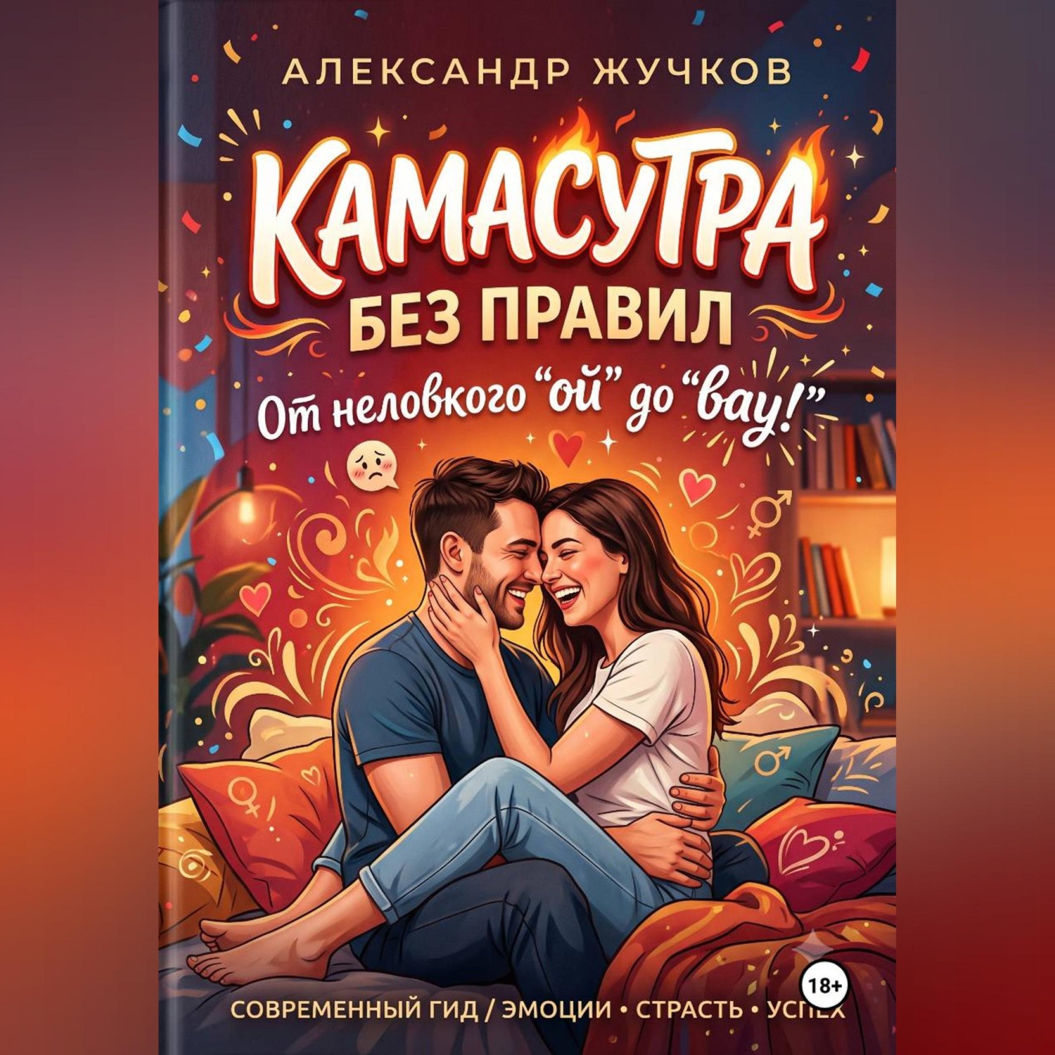 Обложка книги ««Камасутра без правил от неловкого «ой» до «вау!»»
