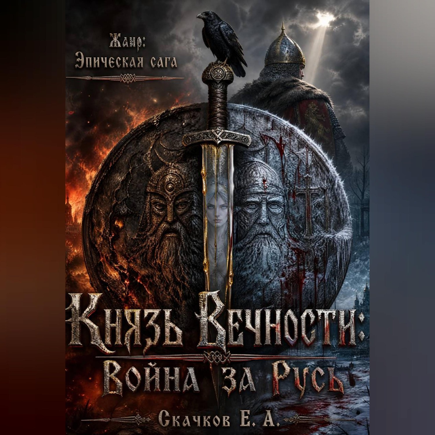 Обложка книги «Князь Вечности: Война за Русь»