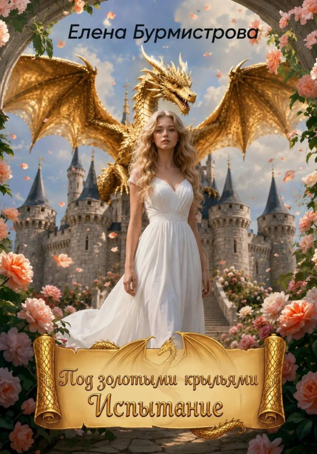 Обложка книги «Под золотыми крыльями. Испытание»