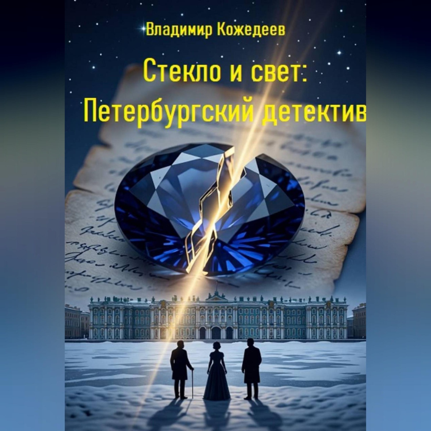 Обложка книги «Стекло и свет: Петербургский детектив»