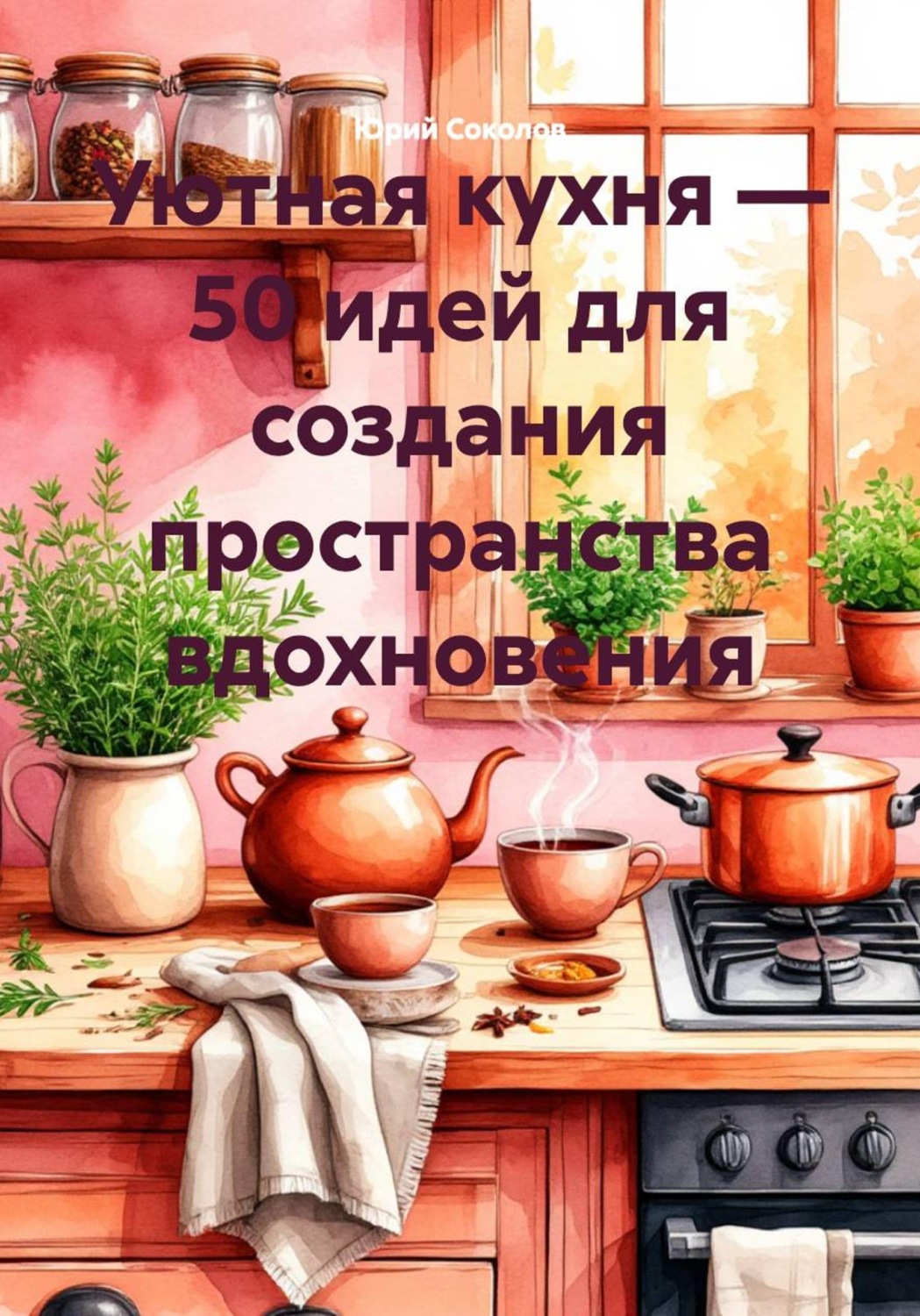 Обложка книги «Уютная кухня — 50 идей для создания пространства вдохновения»