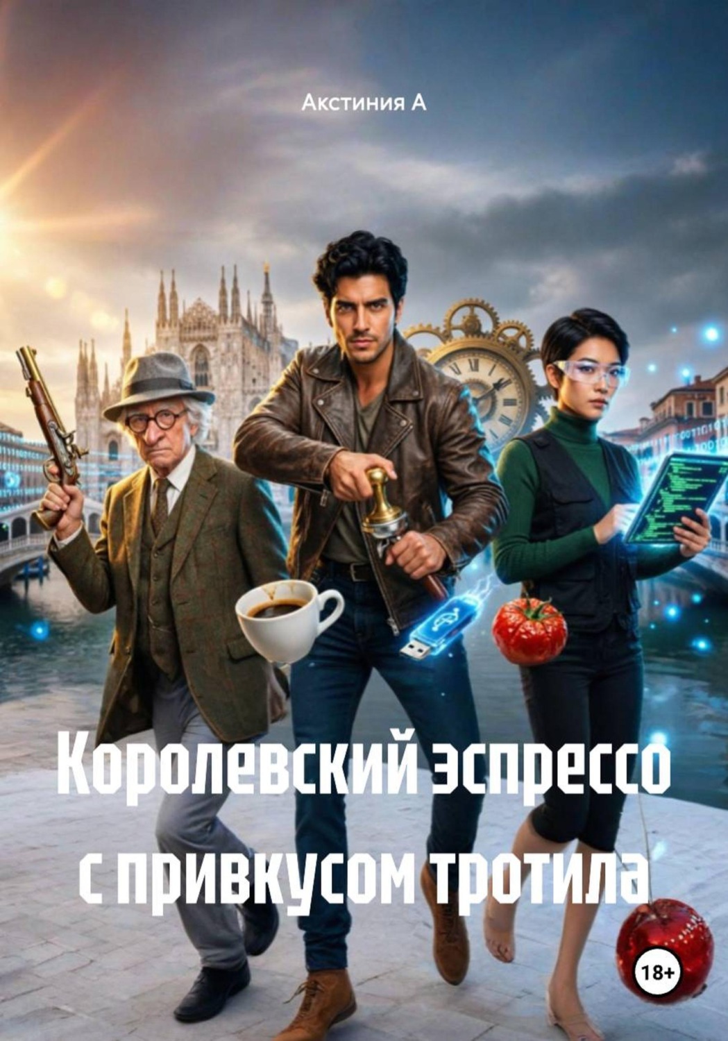 Обложка книги «Королевский эспрессо с привкусом тротила»