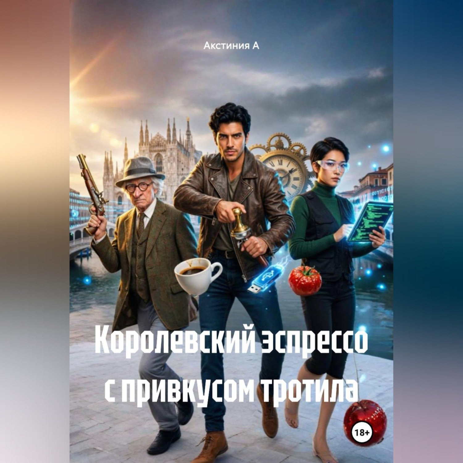 Обложка книги «Королевский эспрессо с привкусом тротила»
