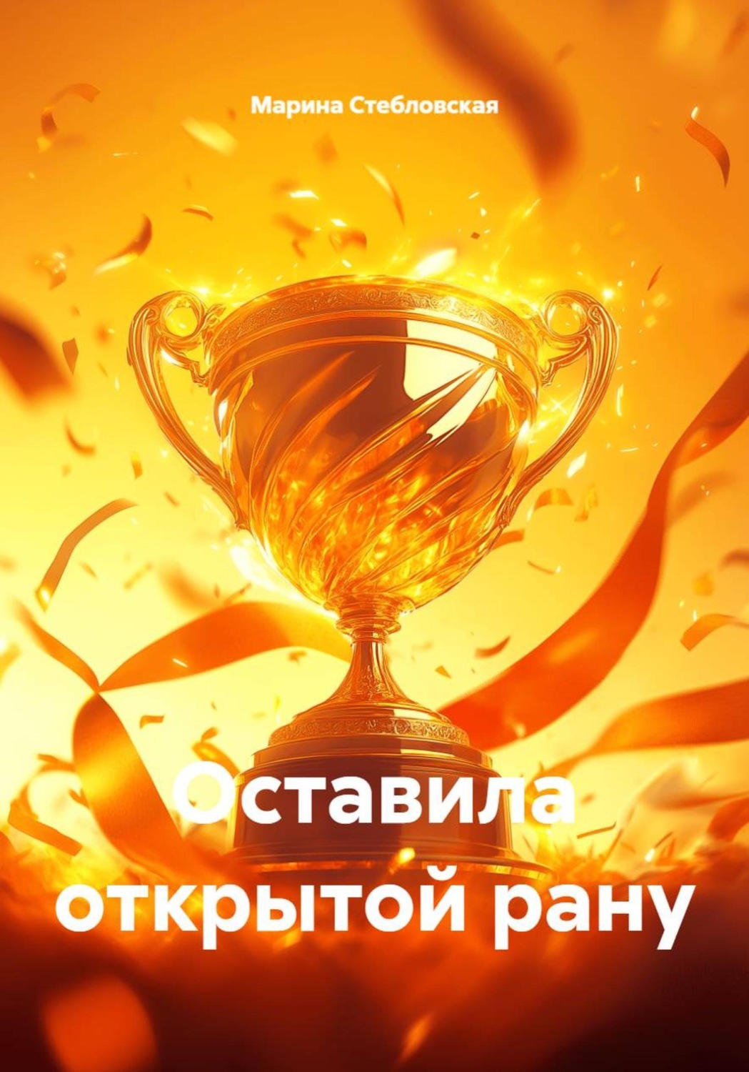 Обложка книги «Оставила открытой рану»