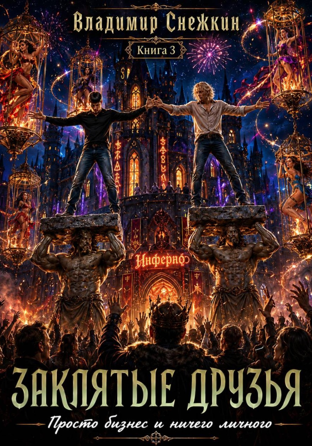 Обложка книги «Заклятые друзья 3. Просто бизнес и ничего личного»