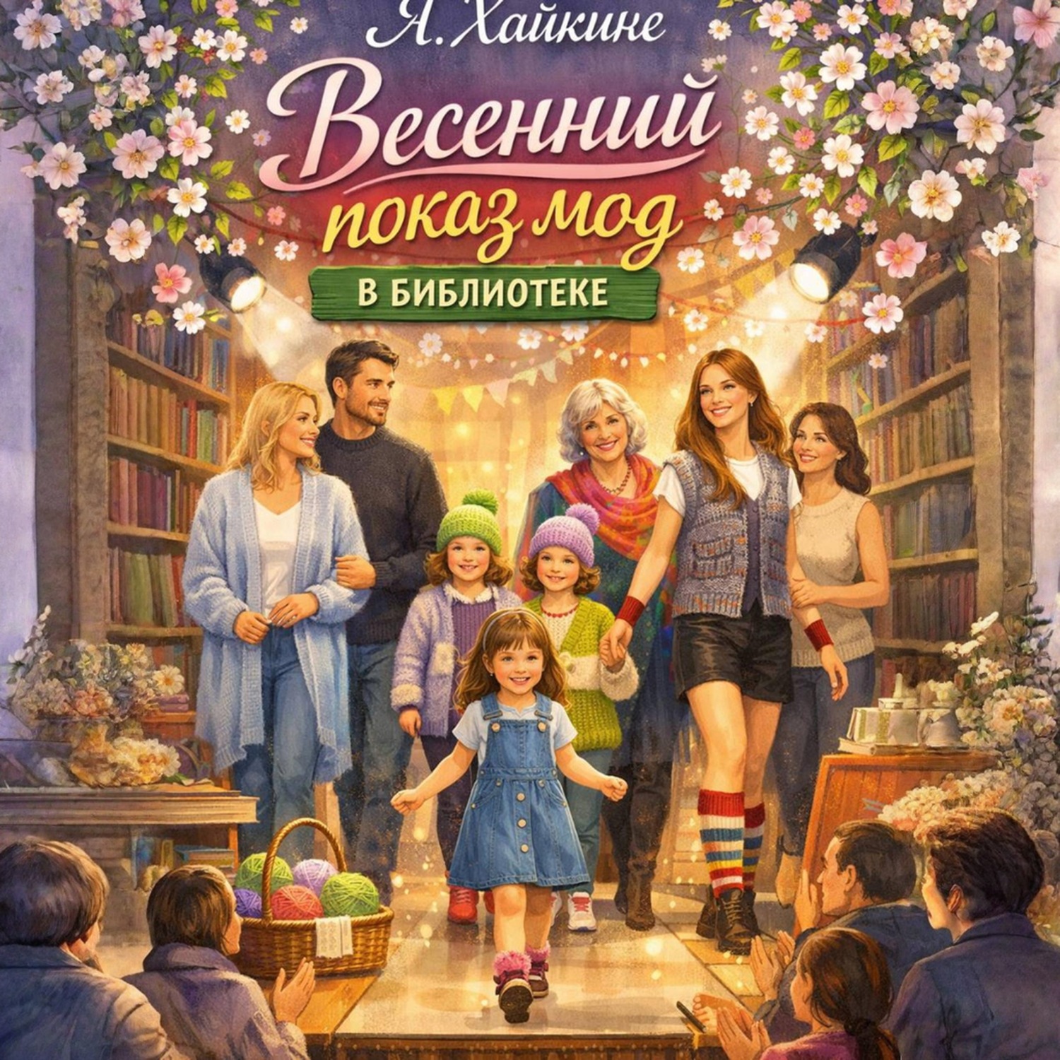 Обложка книги «Весенний показ мод в библиотеке»