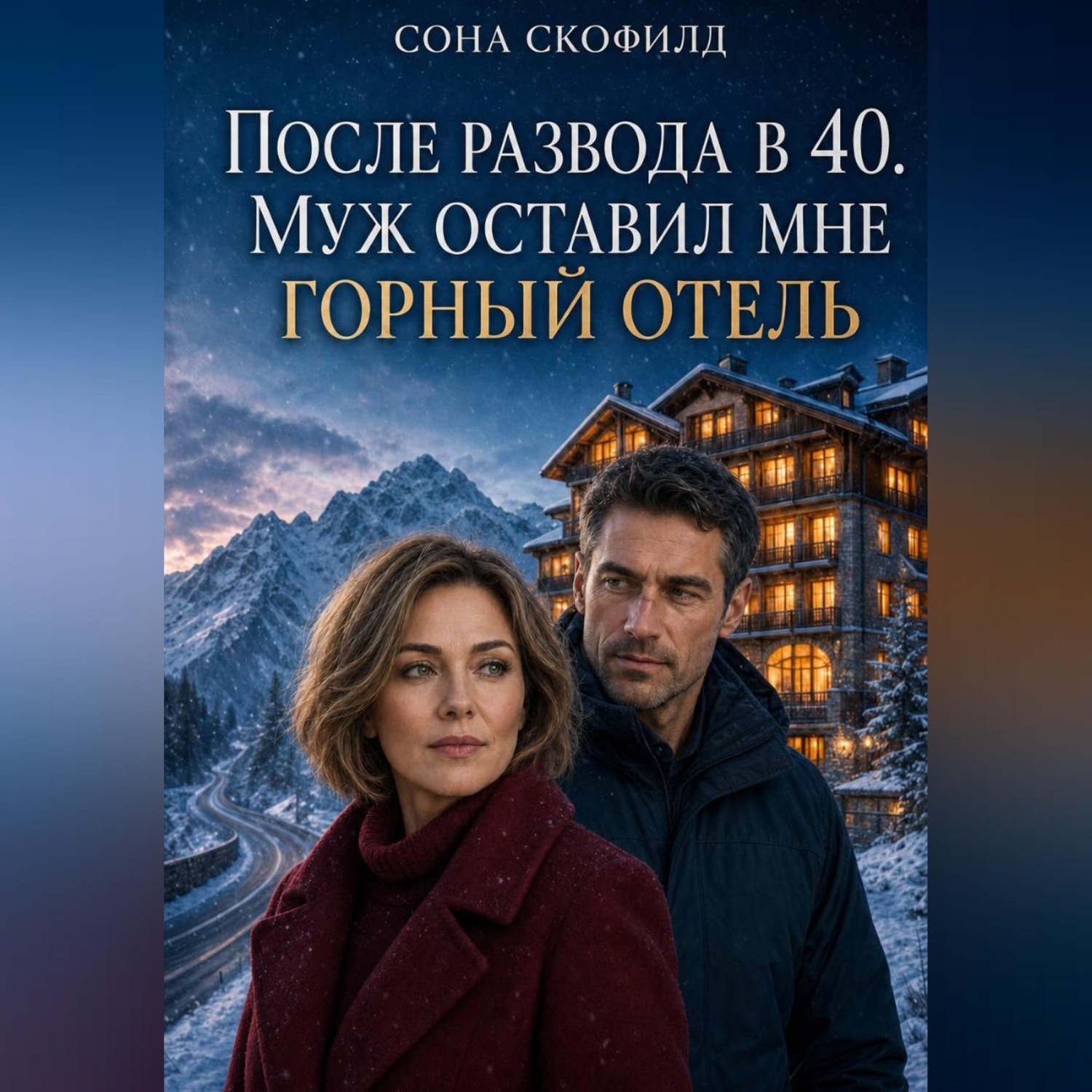 Обложка книги «После развода в 40. Муж оставил мне горный отель»
