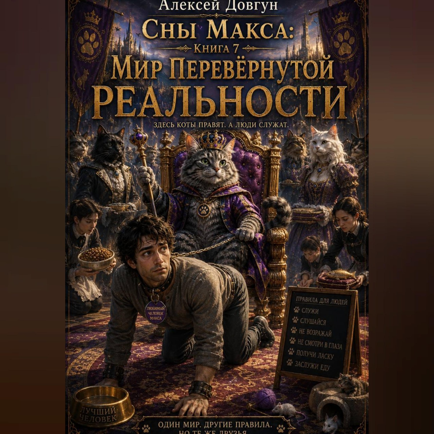 Обложка книги «Сны Макса: Книга 7. Мир Перевёрнутой Реальности»