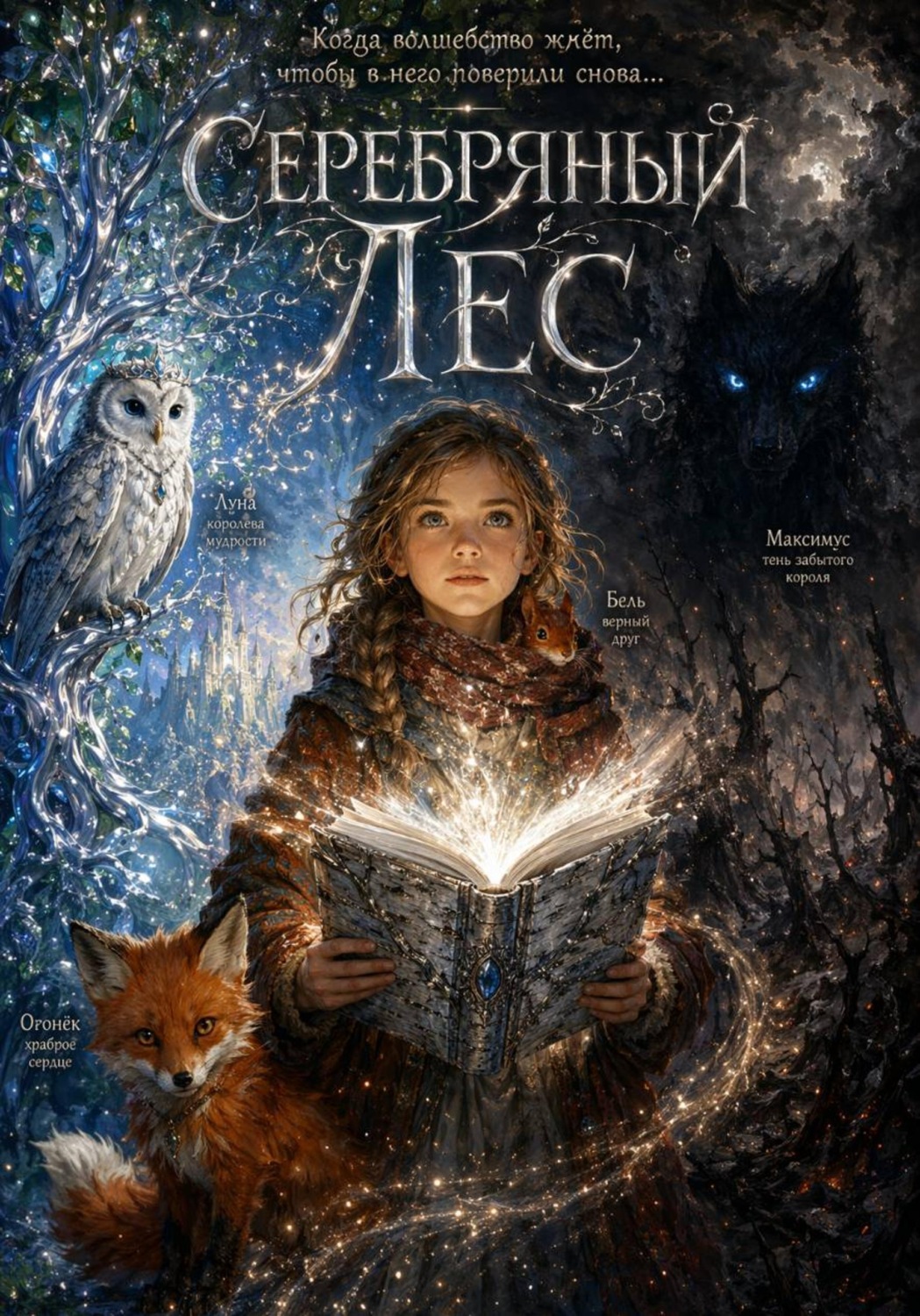 Обложка книги «Серебряный лес»