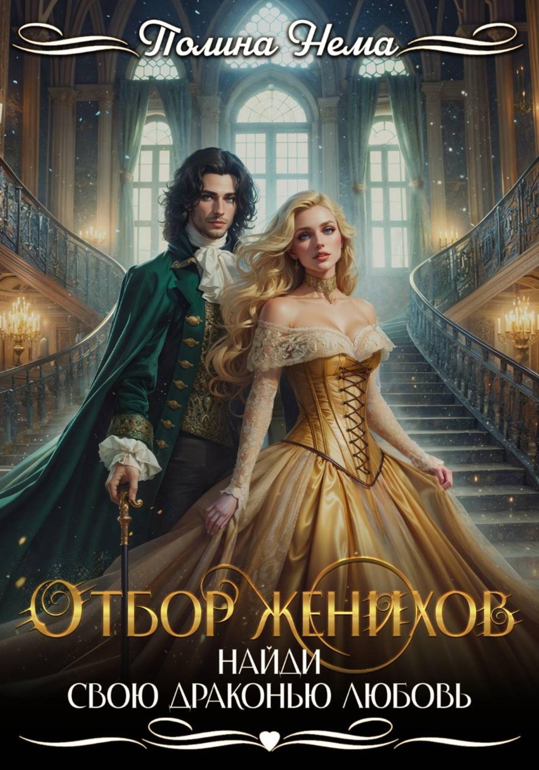 Обложка книги «Отбор женихов. Найди свою драконью любовь»