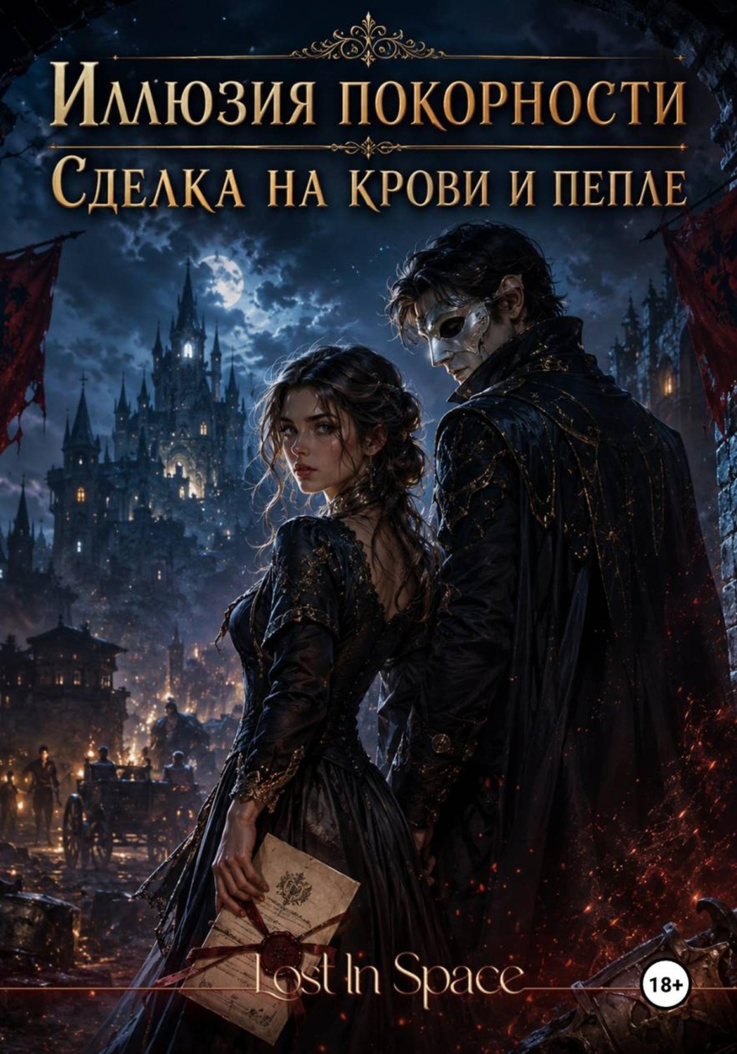 Обложка книги «Сделка на крови и пепле»