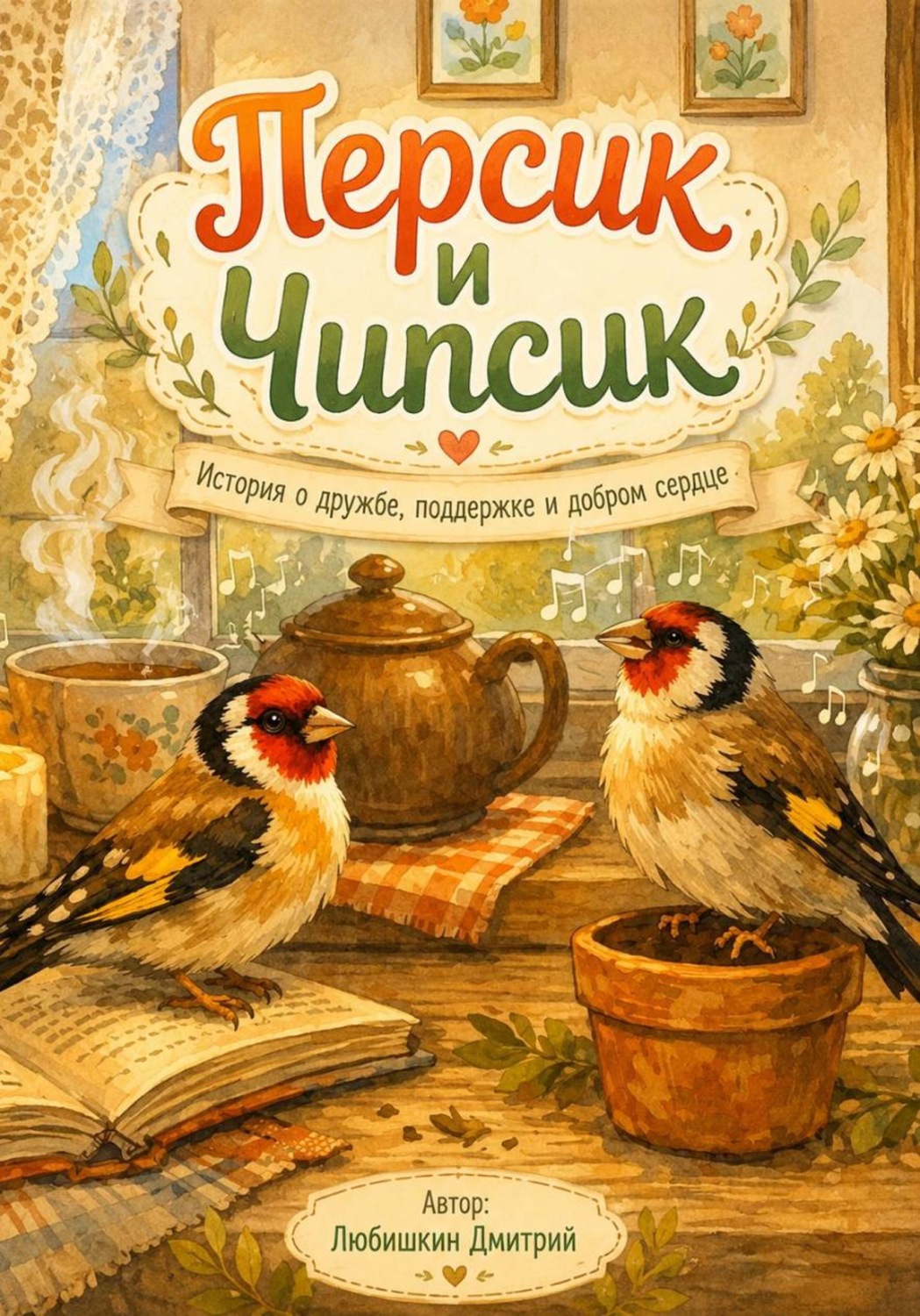 Обложка книги «Персик и Чипсик»