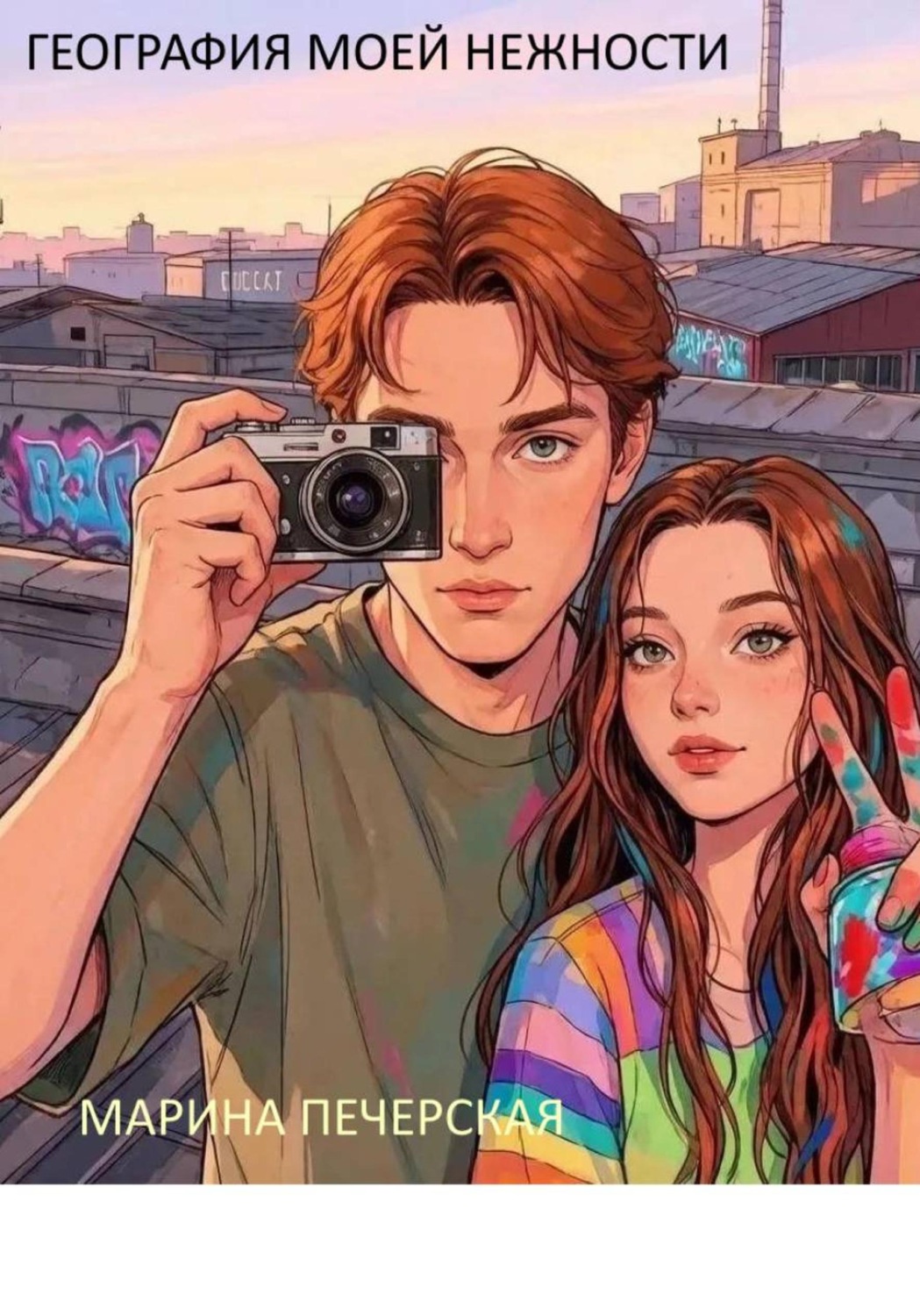 Обложка книги «География моей нежности»