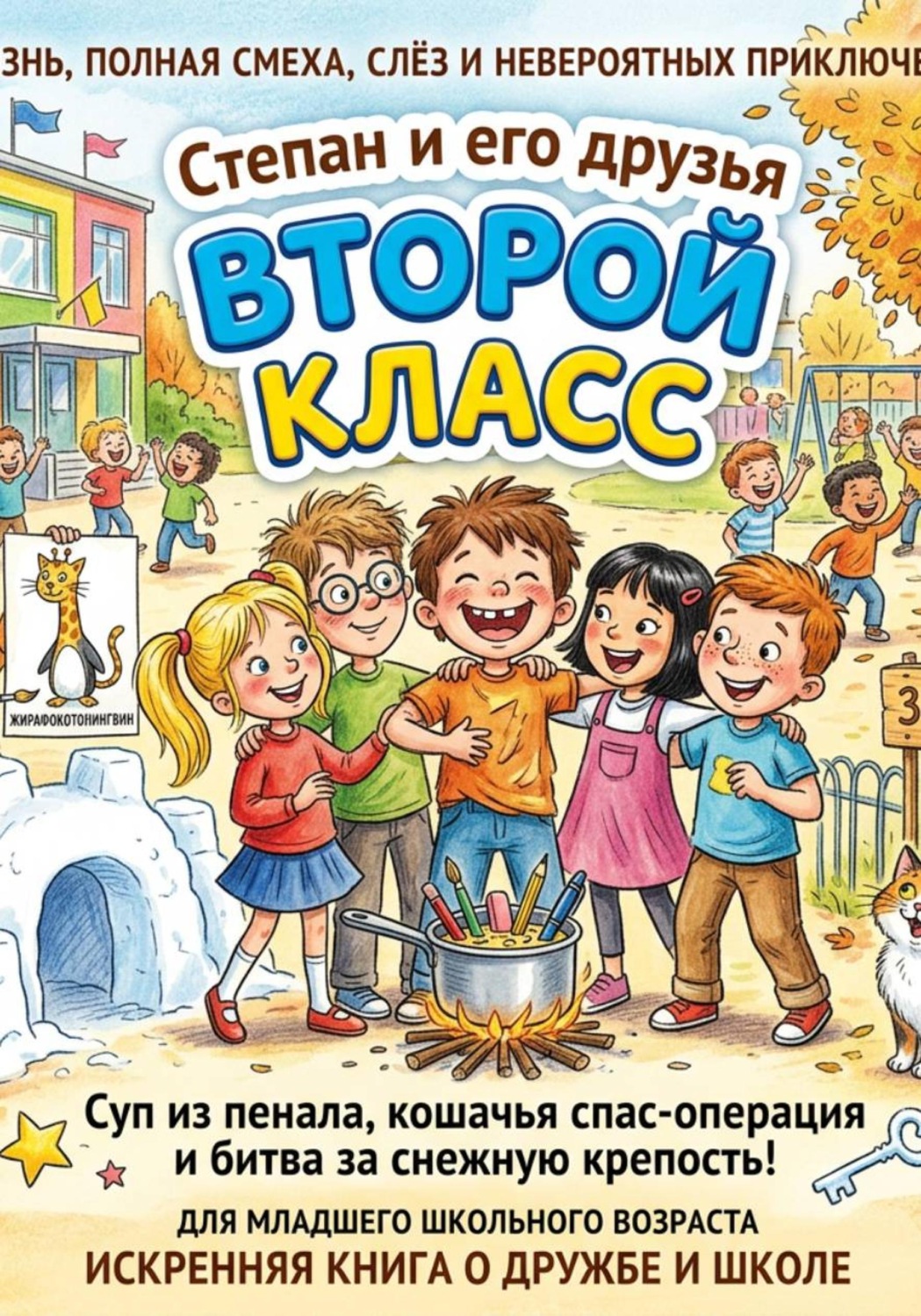 Обложка книги «Мой второй класс»