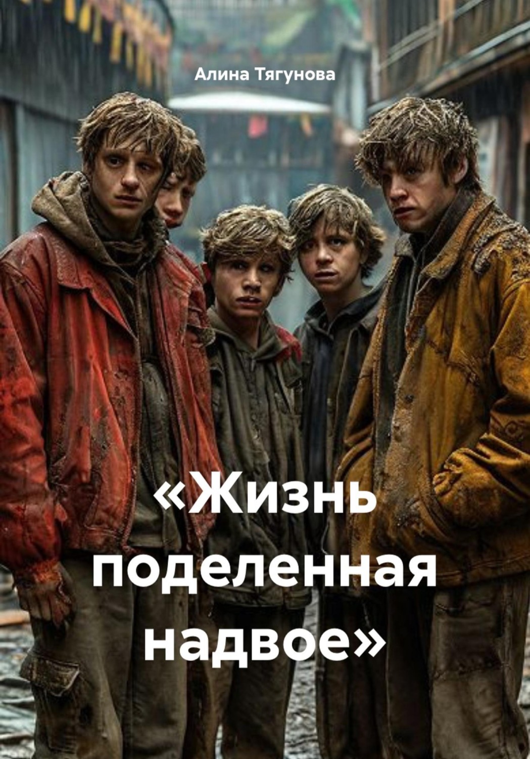 Обложка книги ««Жизнь поделенная надвое»»