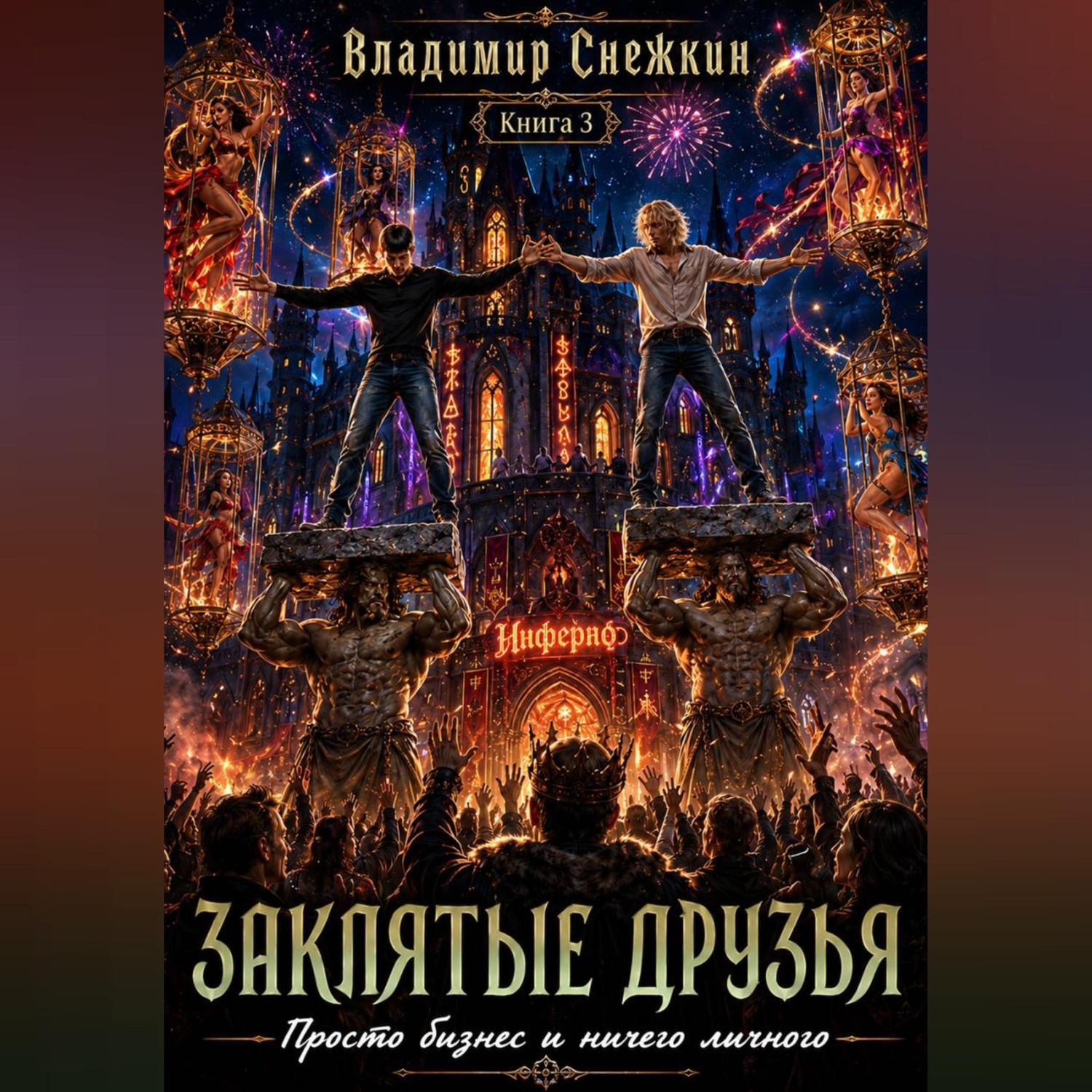 Обложка книги «Заклятые друзья 3. Просто бизнес и ничего личного»