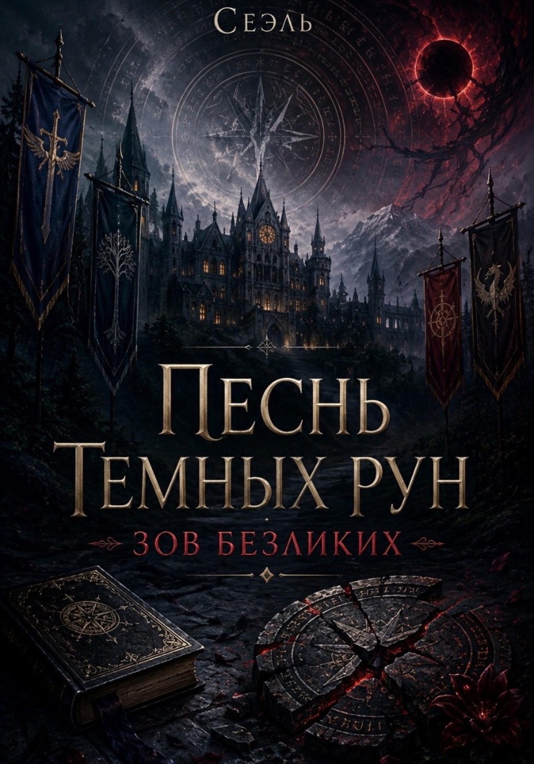 Обложка книги «Песнь темных рун»
