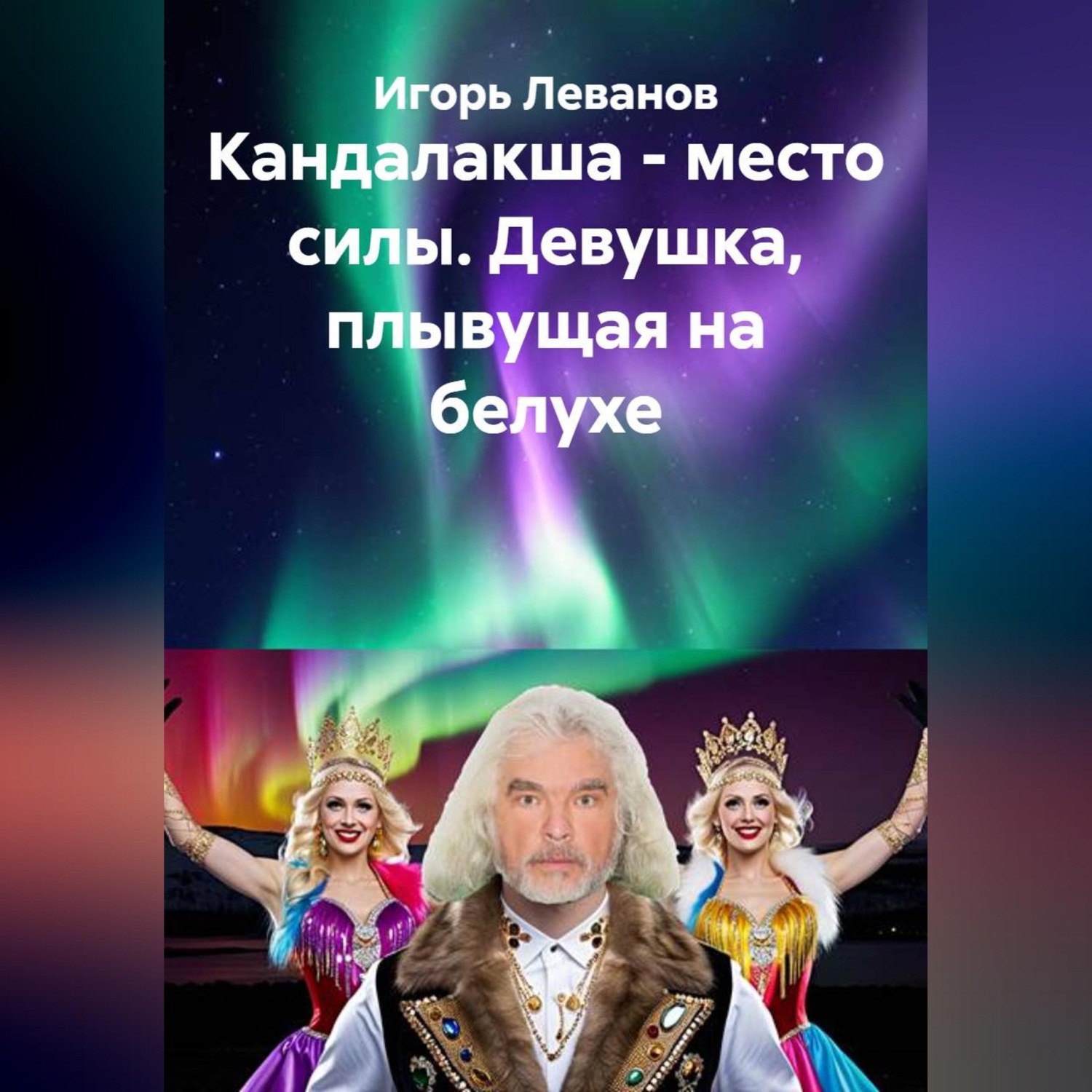 Обложка книги «Кандалакша - место силы. Девушка, плывущая на белухе»