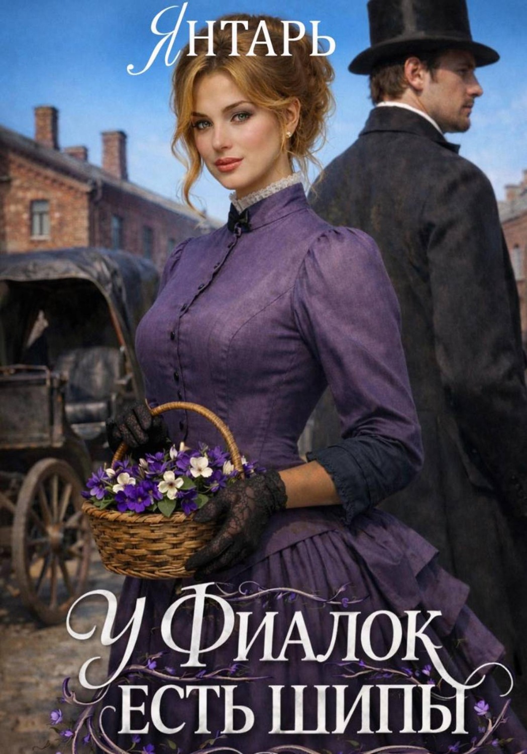 Обложка книги «У фиалок есть шипы»