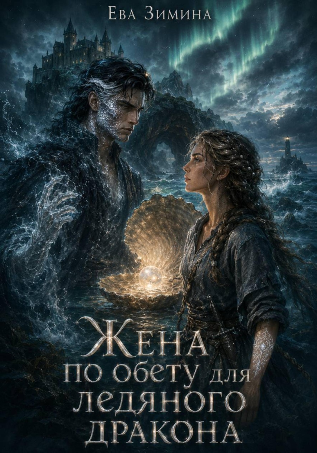 Обложка книги «Жена по обету для ледяного дракона»