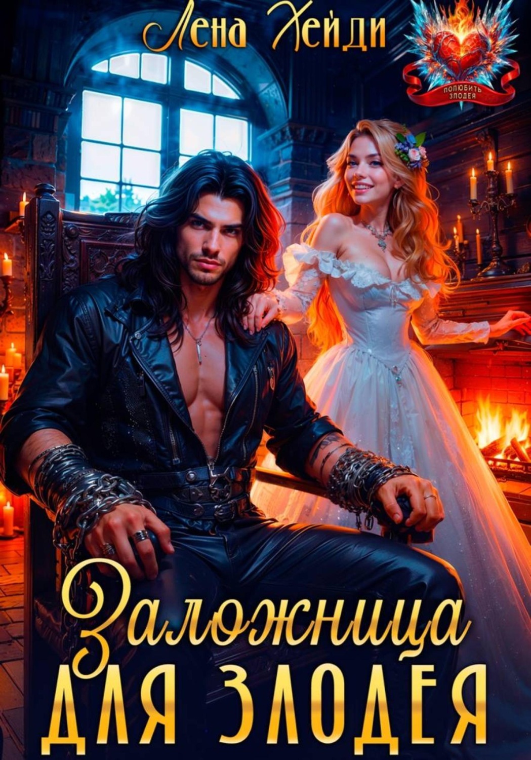 Обложка книги «Заложница для злодея»