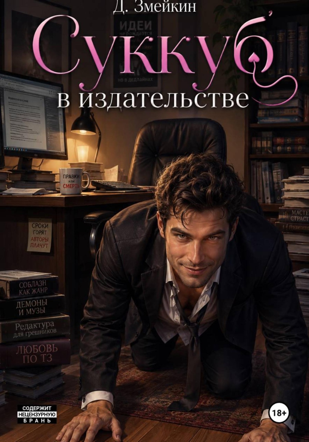 Обложка книги «Суккуб в издательстве»