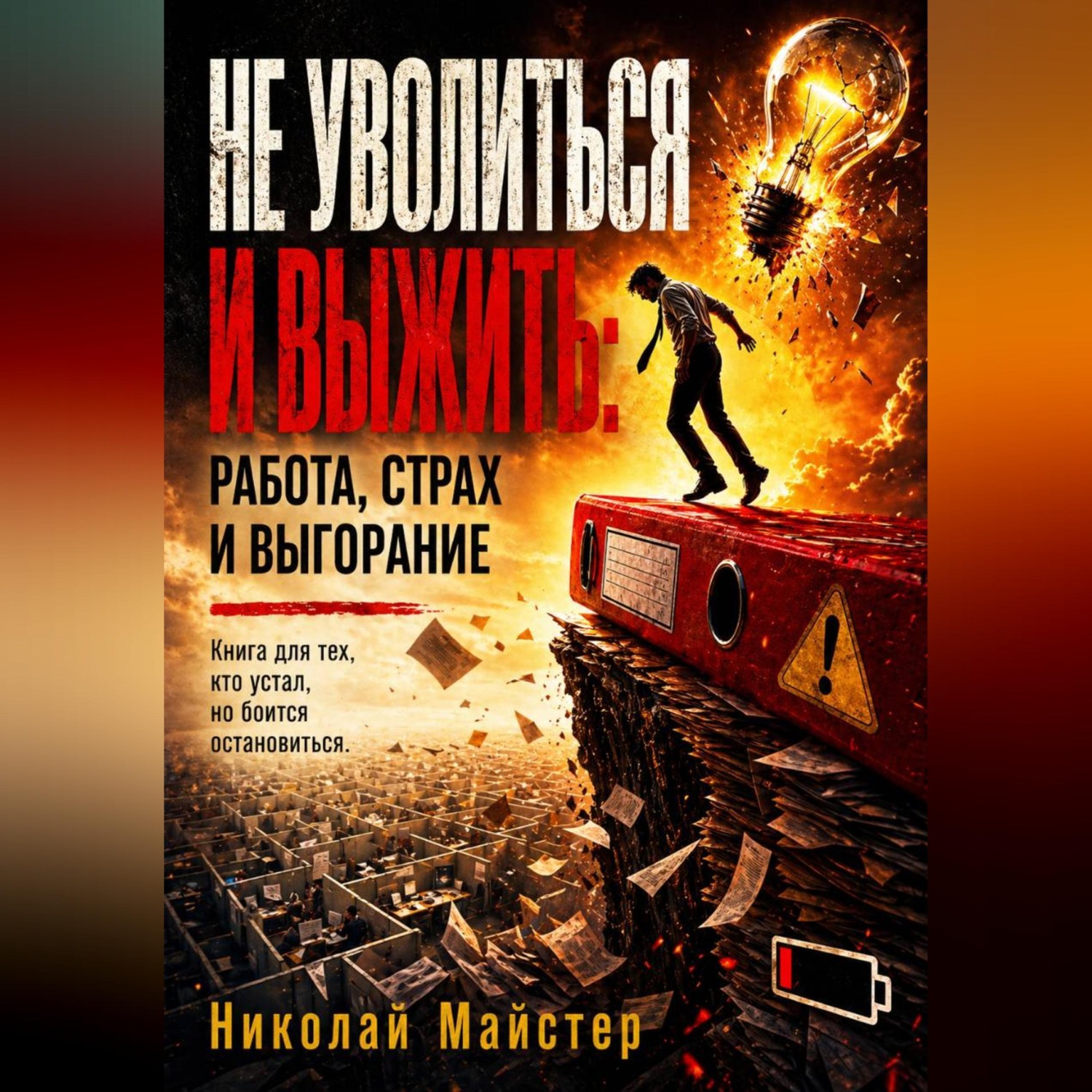 Обложка книги «Не уволиться и выжить: работа, страх и выгорание»