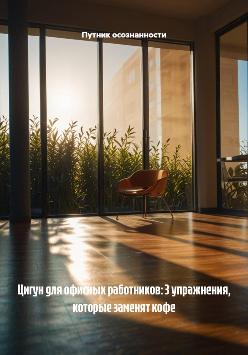 Обложка книги «Цигун для офисных работников: 3 упражнения, которые заменят кофе»