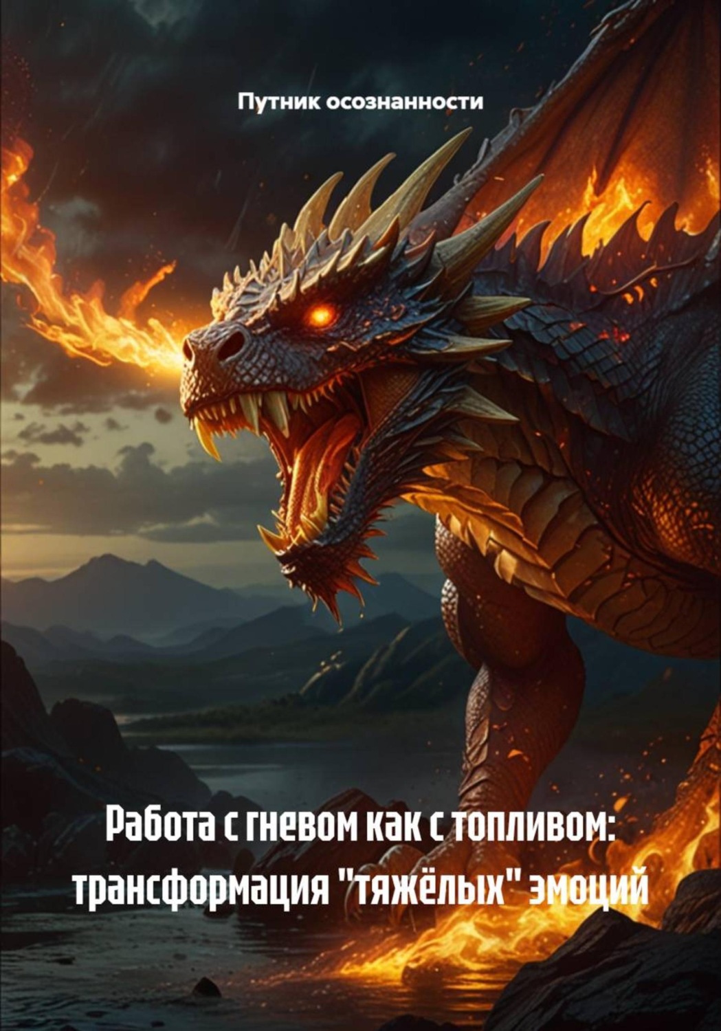 Обложка книги «Работа с гневом как с топливом: трансформация "тяжёлых" эмоций»