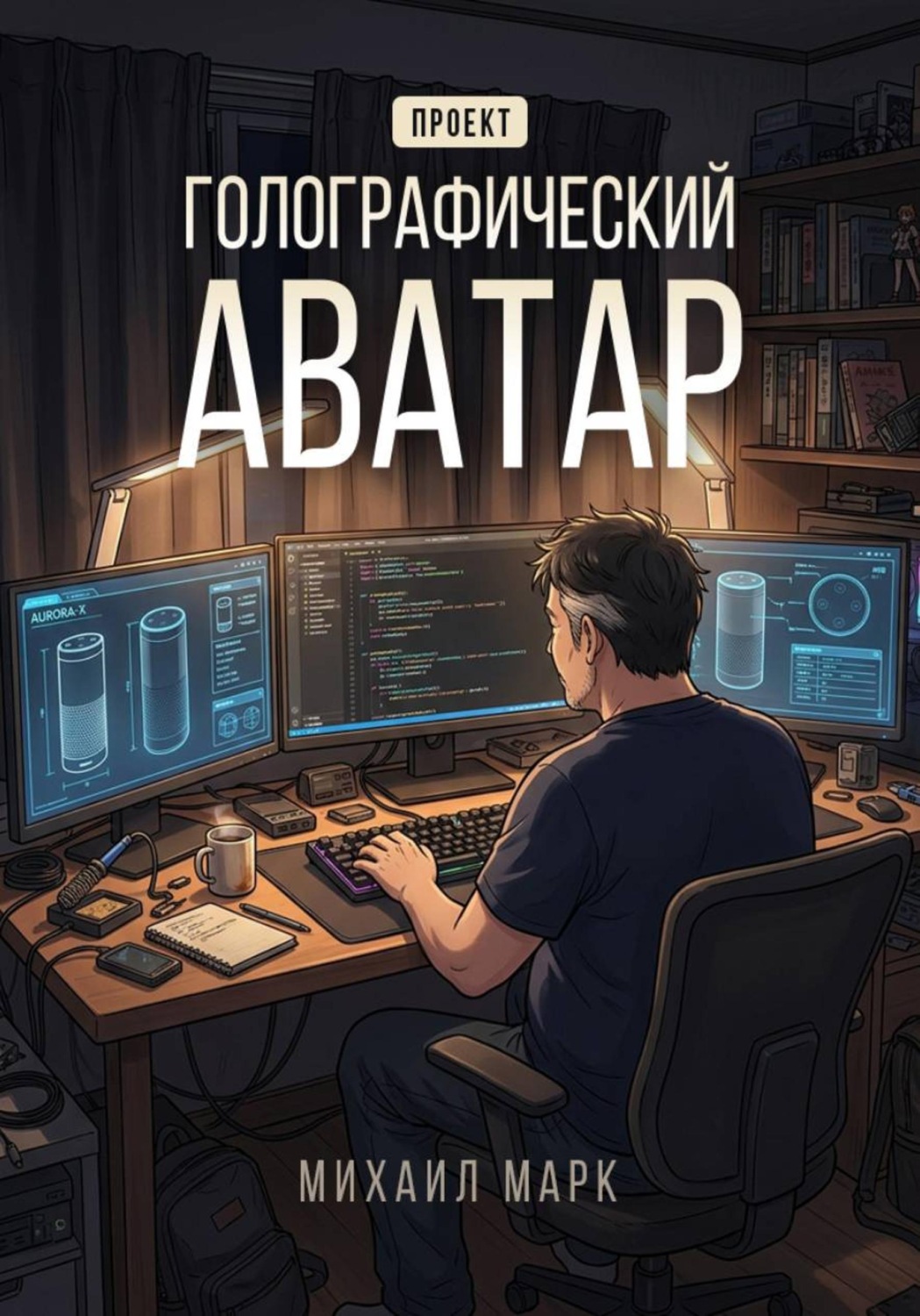 Обложка книги «Проект Голографический аватар»