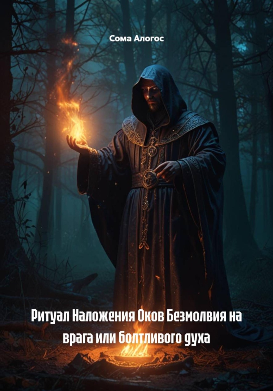Обложка книги «Ритуал Наложения Оков Безмолвия на врага или болтливого духа»
