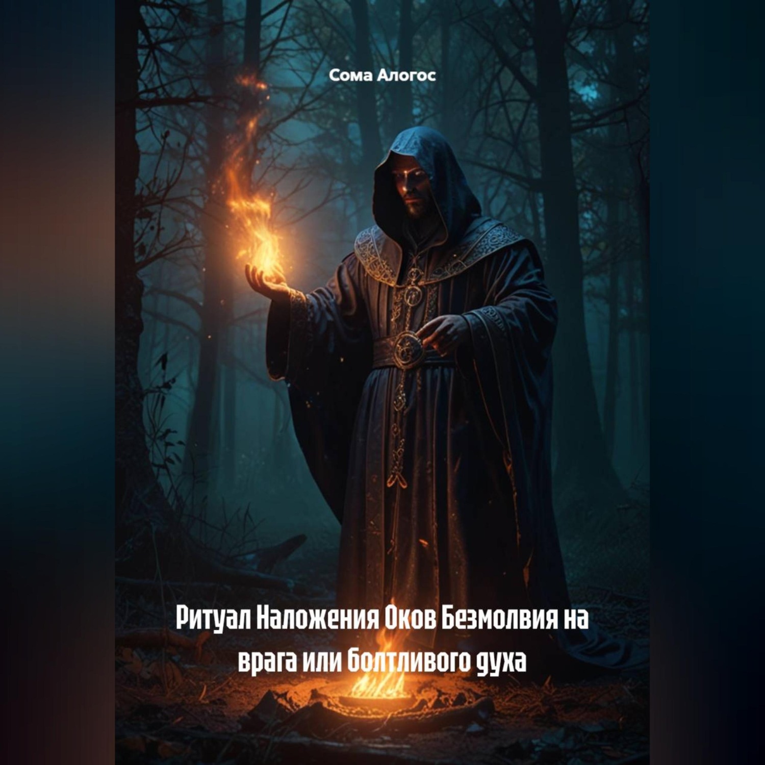 Обложка книги «Ритуал Наложения Оков Безмолвия на врага или болтливого духа»