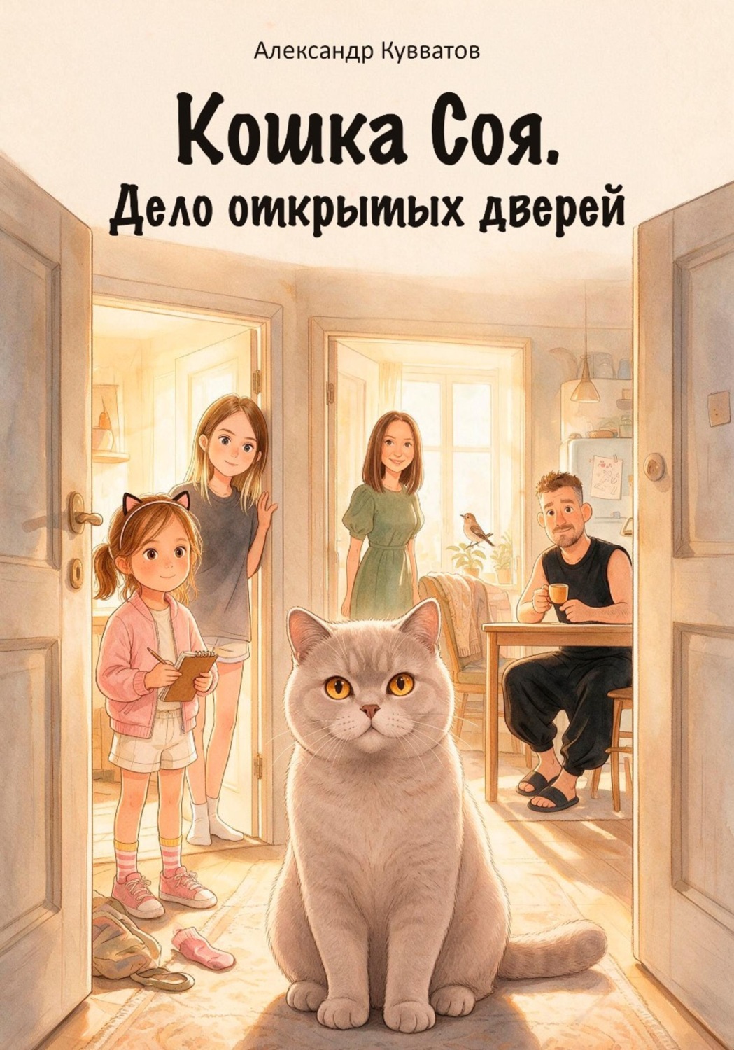 Обложка книги «Кошка Соя. Дело открытых дверей.»