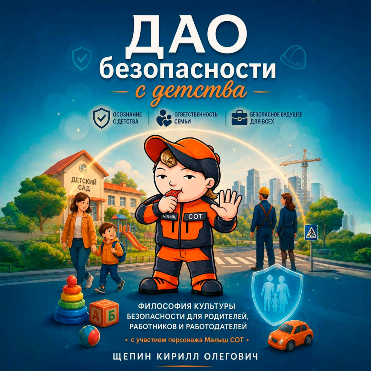 Обложка книги «ДАО безопасности с детства»