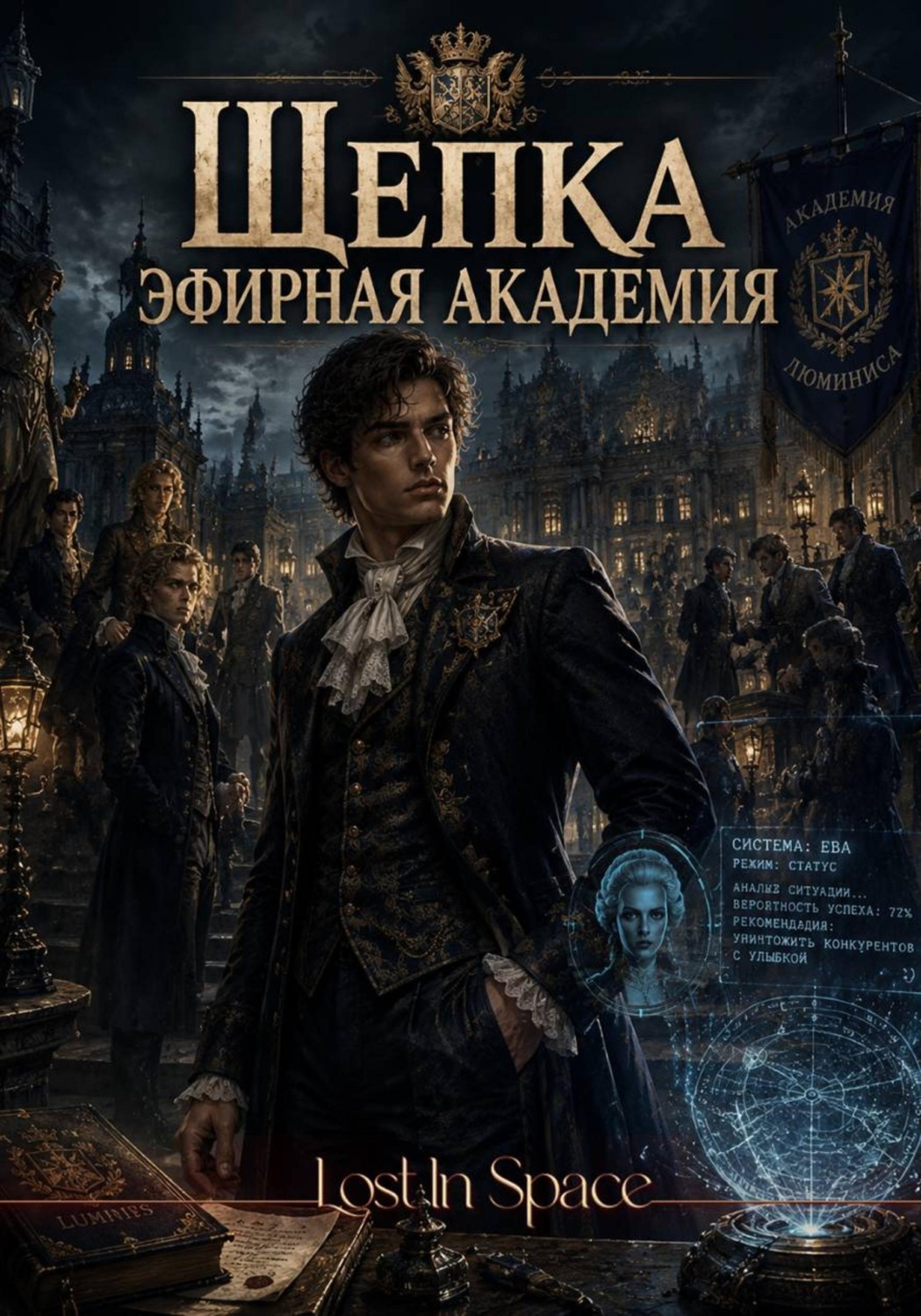 Обложка книги «Щепка Эфирная Академия»