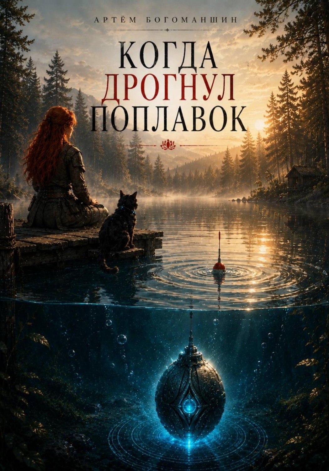 Обложка книги «Когда дрогнул поплавок»