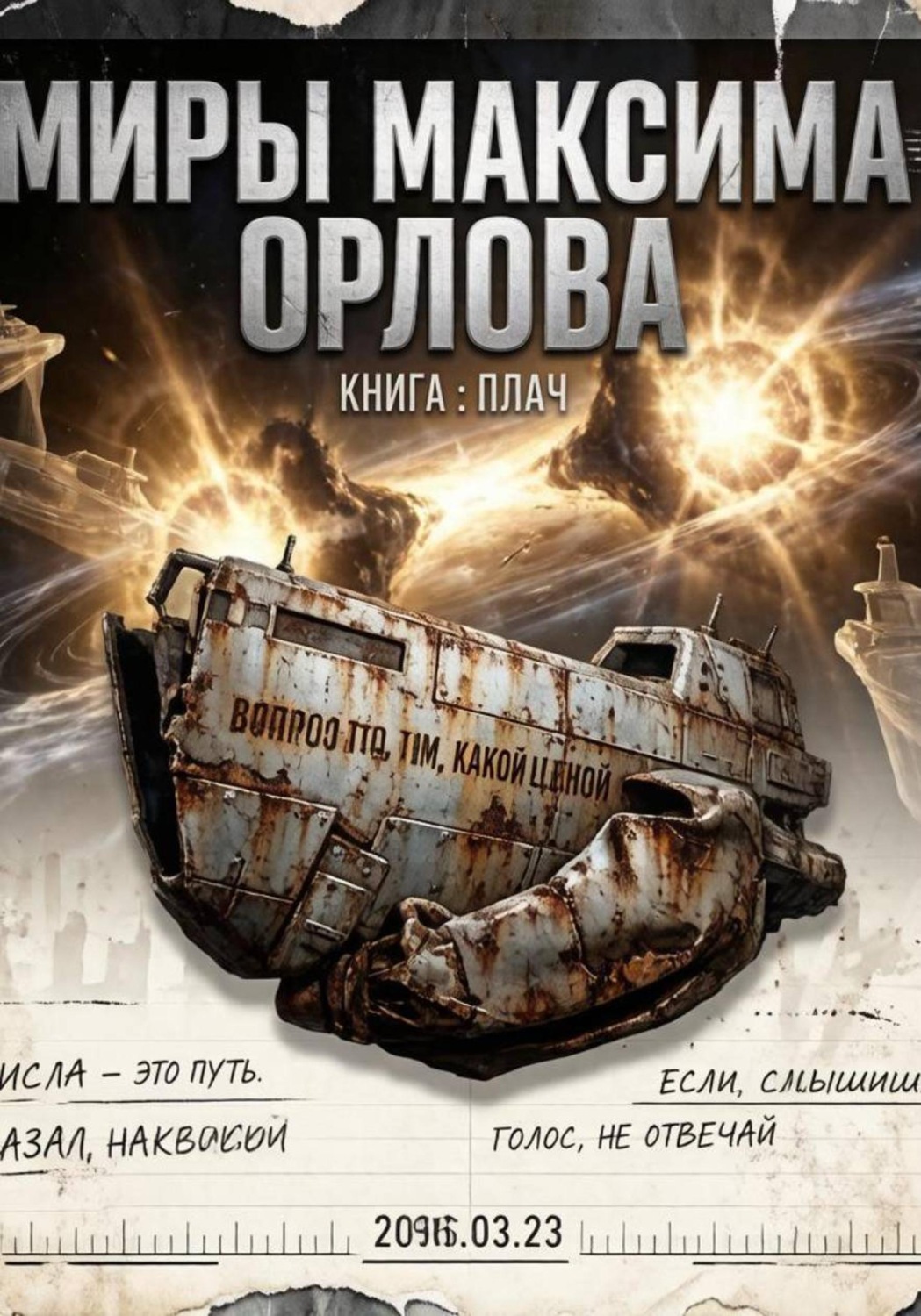 Обложка книги «Плач»