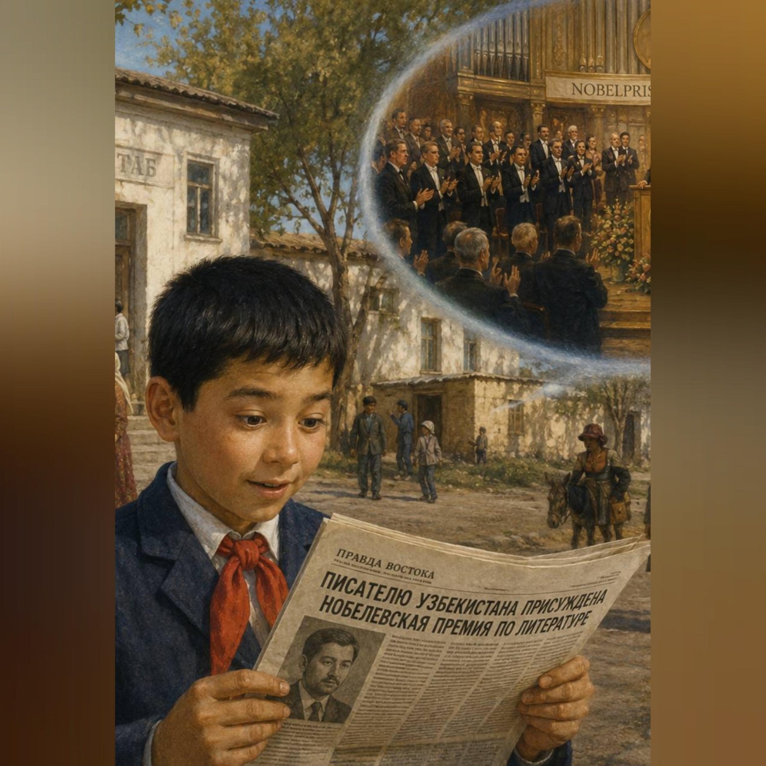 Обложка книги «Лауреат Нобеловской премии»