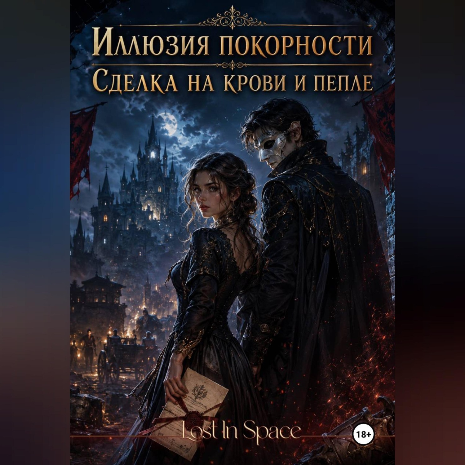 Обложка книги «Сделка на крови и пепле»
