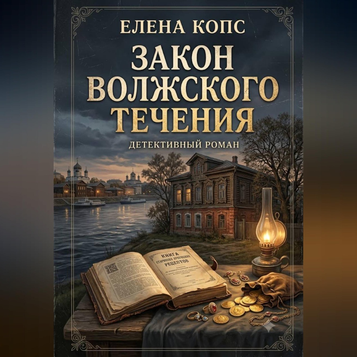 Обложка книги «Закон волжского течения»