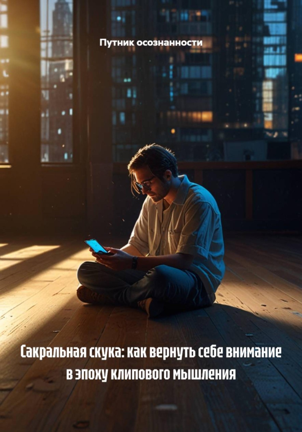 Обложка книги «Сакральная скука: как вернуть себе внимание в эпоху клипового мышления»