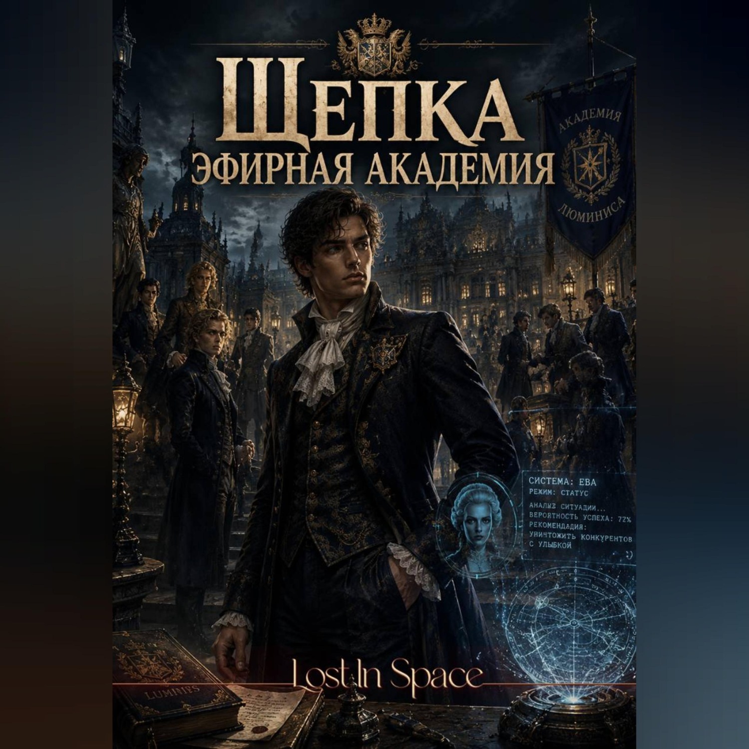 Обложка книги «Щепка Эфирная Академия»