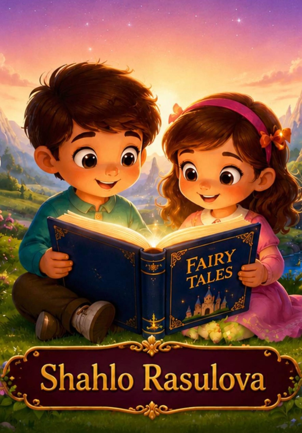 Обложка книги «A wonderful fairy tale for children»
